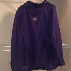 K STATE PURPLE WINDBREAKER